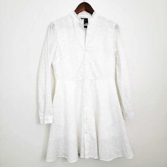 Kiel James Patrick Edgartown Summering Lace Dress in White Medium - Picture 2 of 7